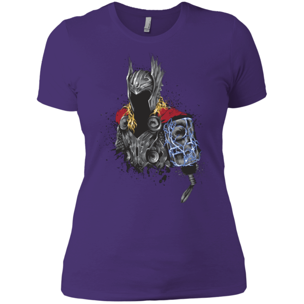 T-Shirts Purple Rush/ / X-Small The Power of Thunder Women's Premium T-Shirt