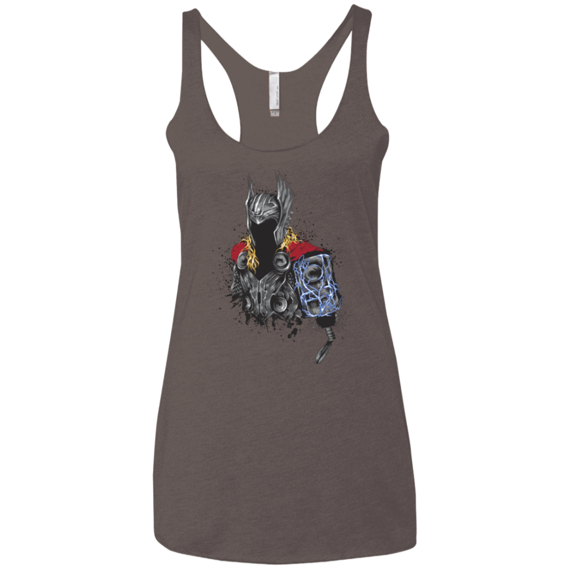 The Power of Thunder Women's Triblend Racerback Tank