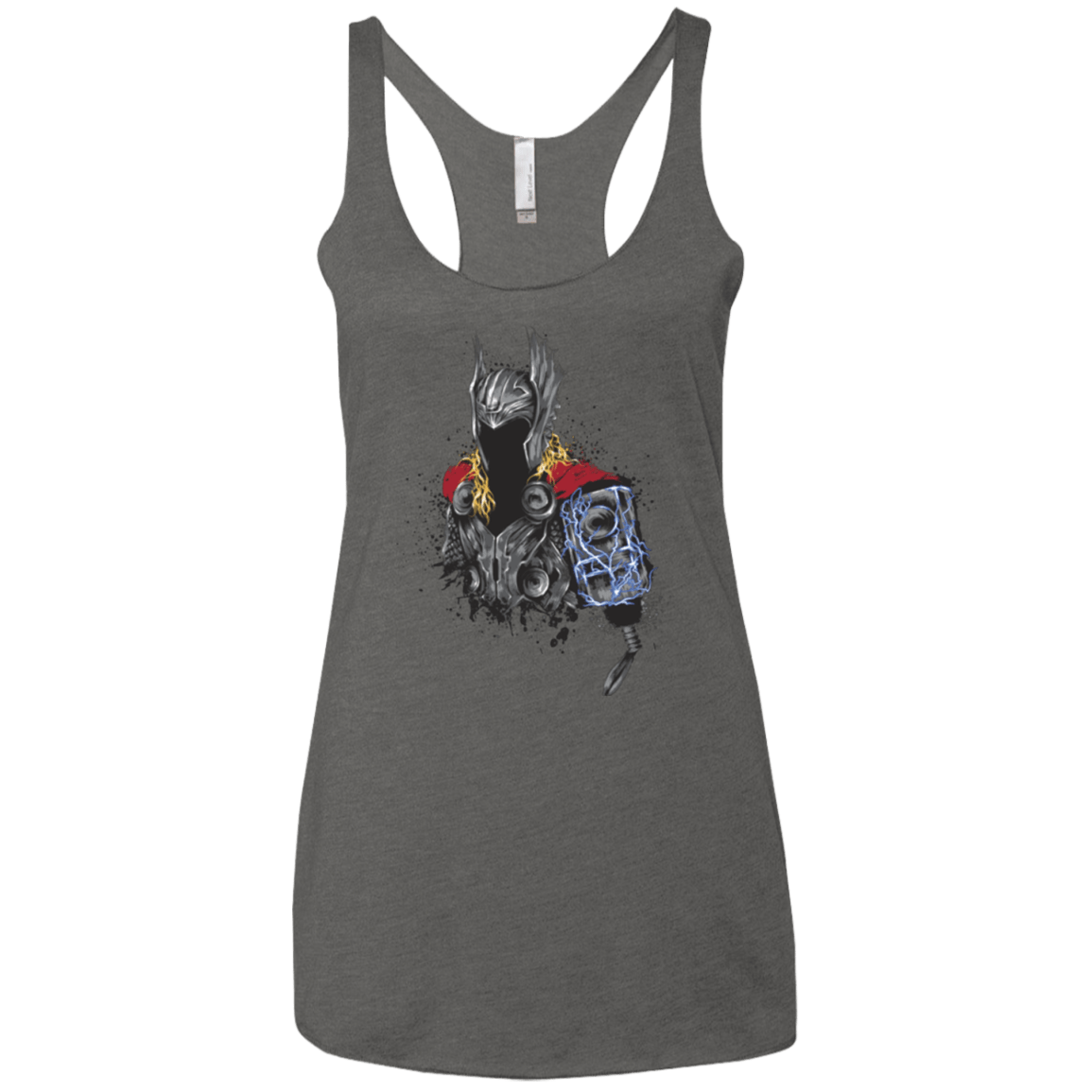 The Power of Thunder Women's Triblend Racerback Tank