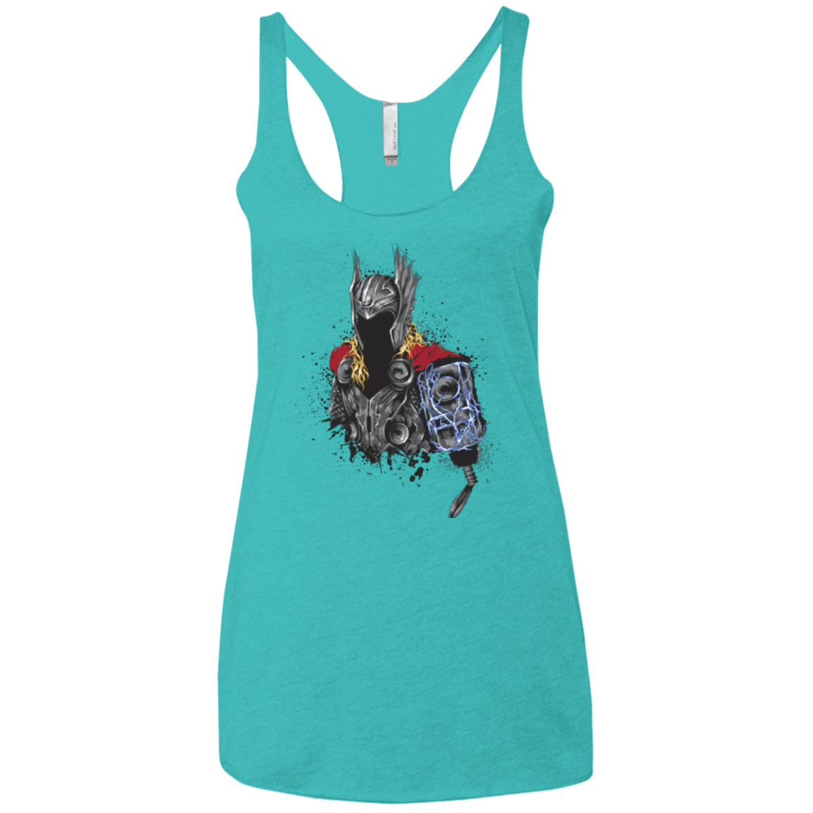 The Power of Thunder Women's Triblend Racerback Tank