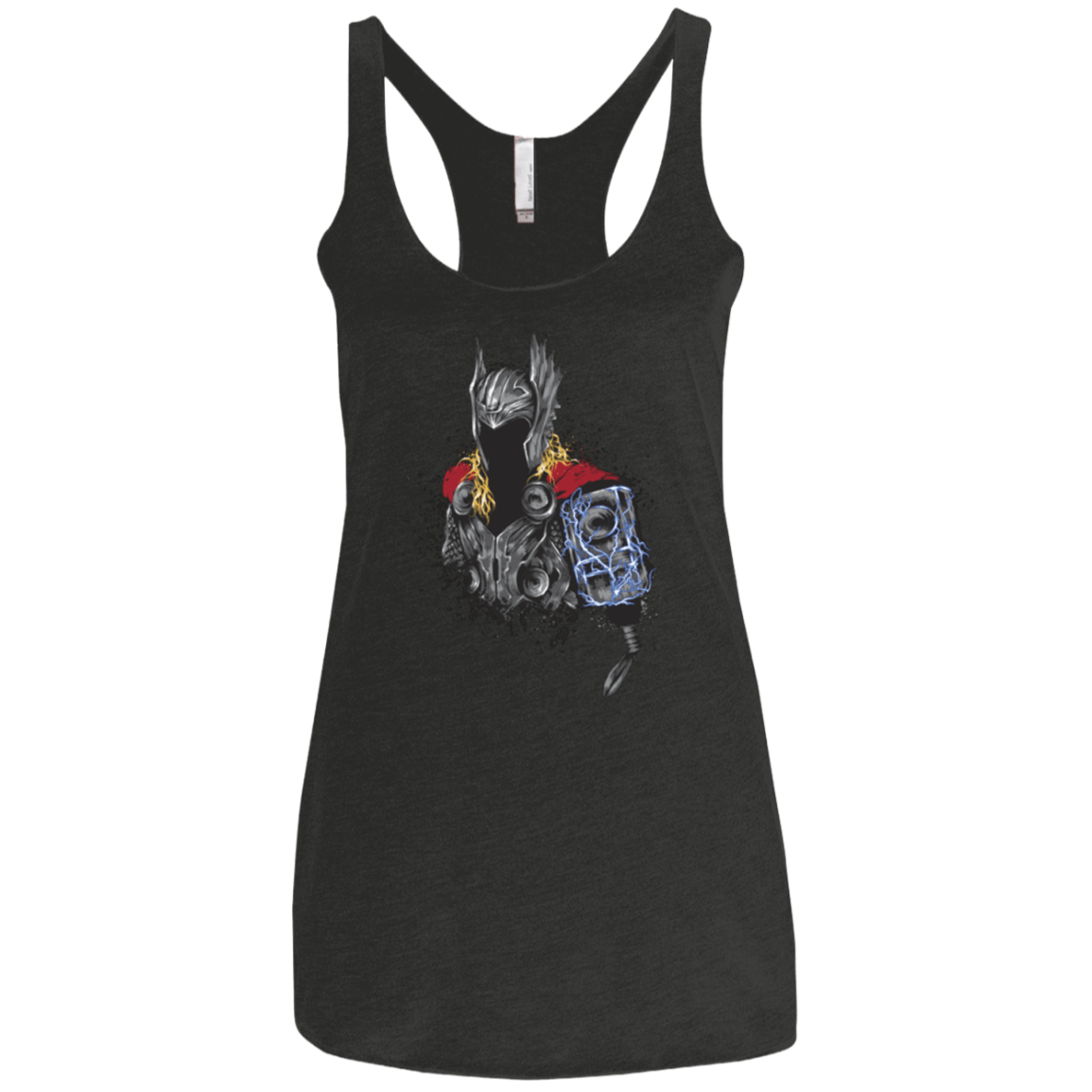 The Power of Thunder Women's Triblend Racerback Tank