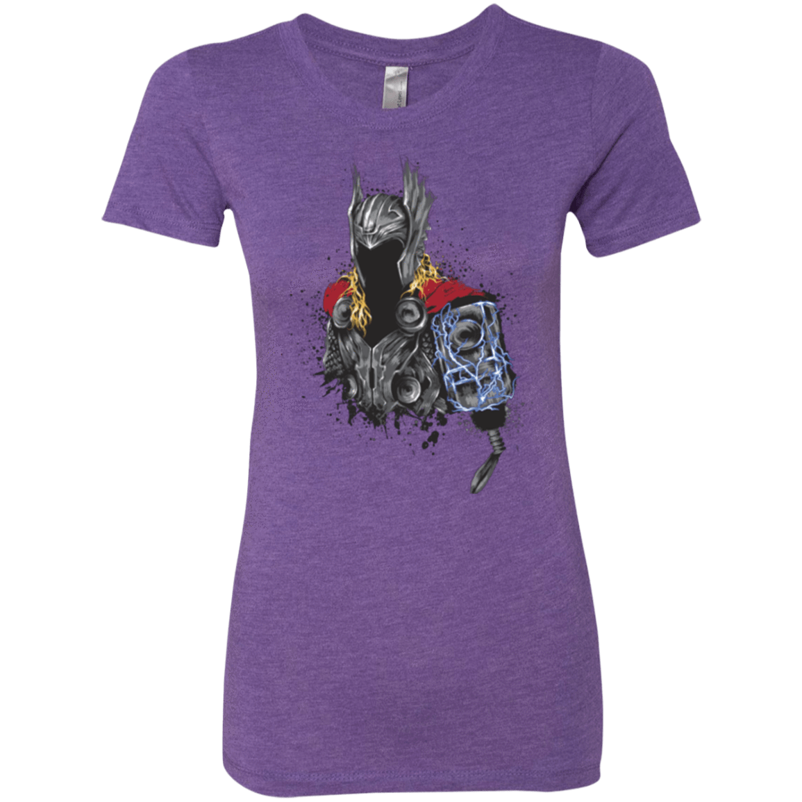 T-Shirts Purple Rush / S The Power of Thunder Women's Triblend T-Shirt