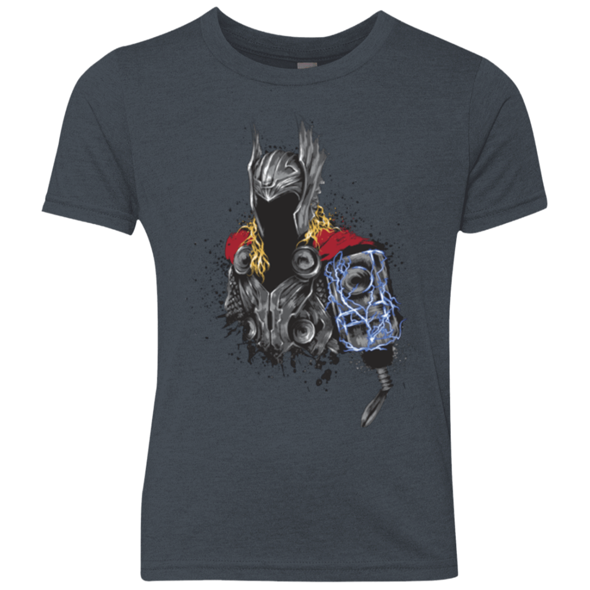 T-Shirts Vintage Navy / YXS The Power of Thunder Youth Triblend T-Shirt