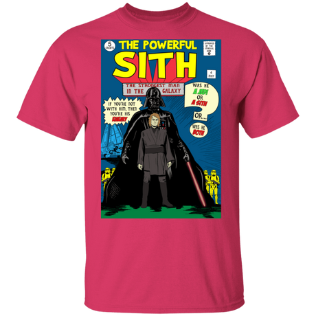 T-Shirts Heliconia / S The Powerful Sith Comic T-Shirt