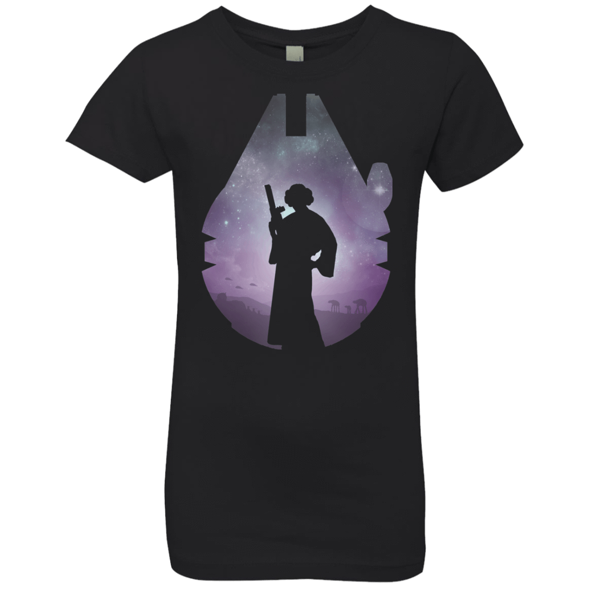 T-Shirts Black / YXS The Princess Girls Premium T-Shirt