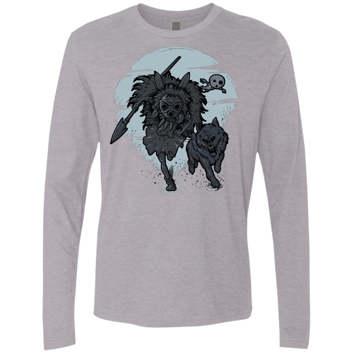 T-Shirts Heather Grey / Small The Princess Men's Premium Long Sleeve