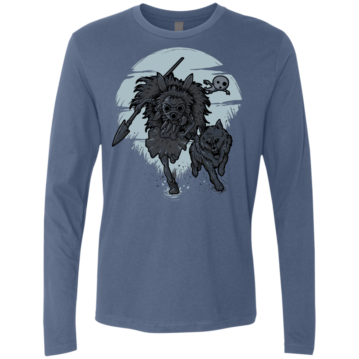 T-Shirts Indigo / Small The Princess Men's Premium Long Sleeve