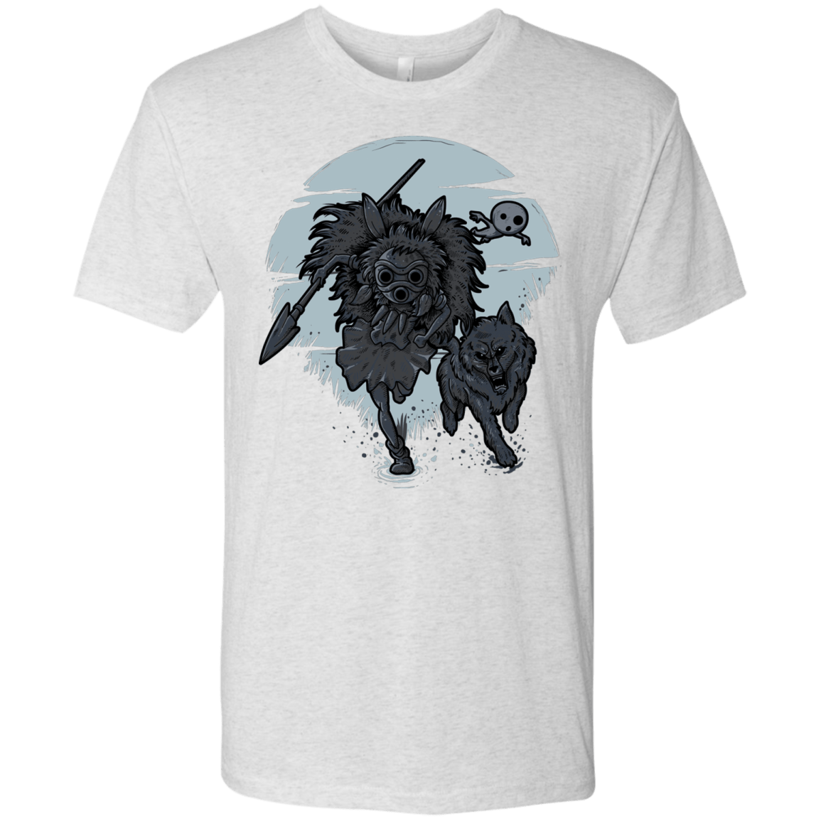 T-Shirts Heather White / Small The Princess Men's Triblend T-Shirt