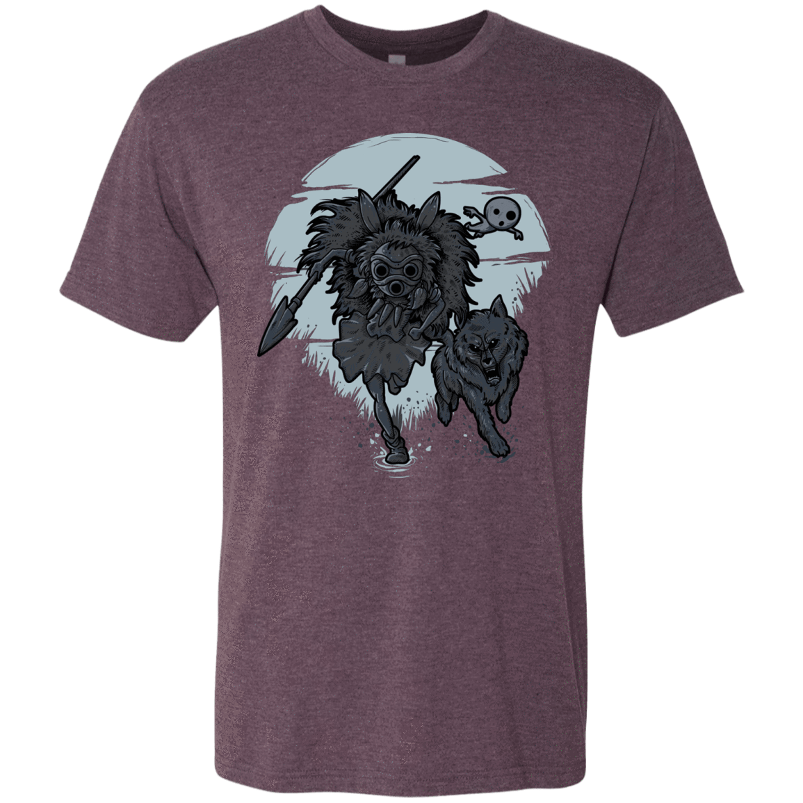 T-Shirts Vintage Purple / Small The Princess Men's Triblend T-Shirt