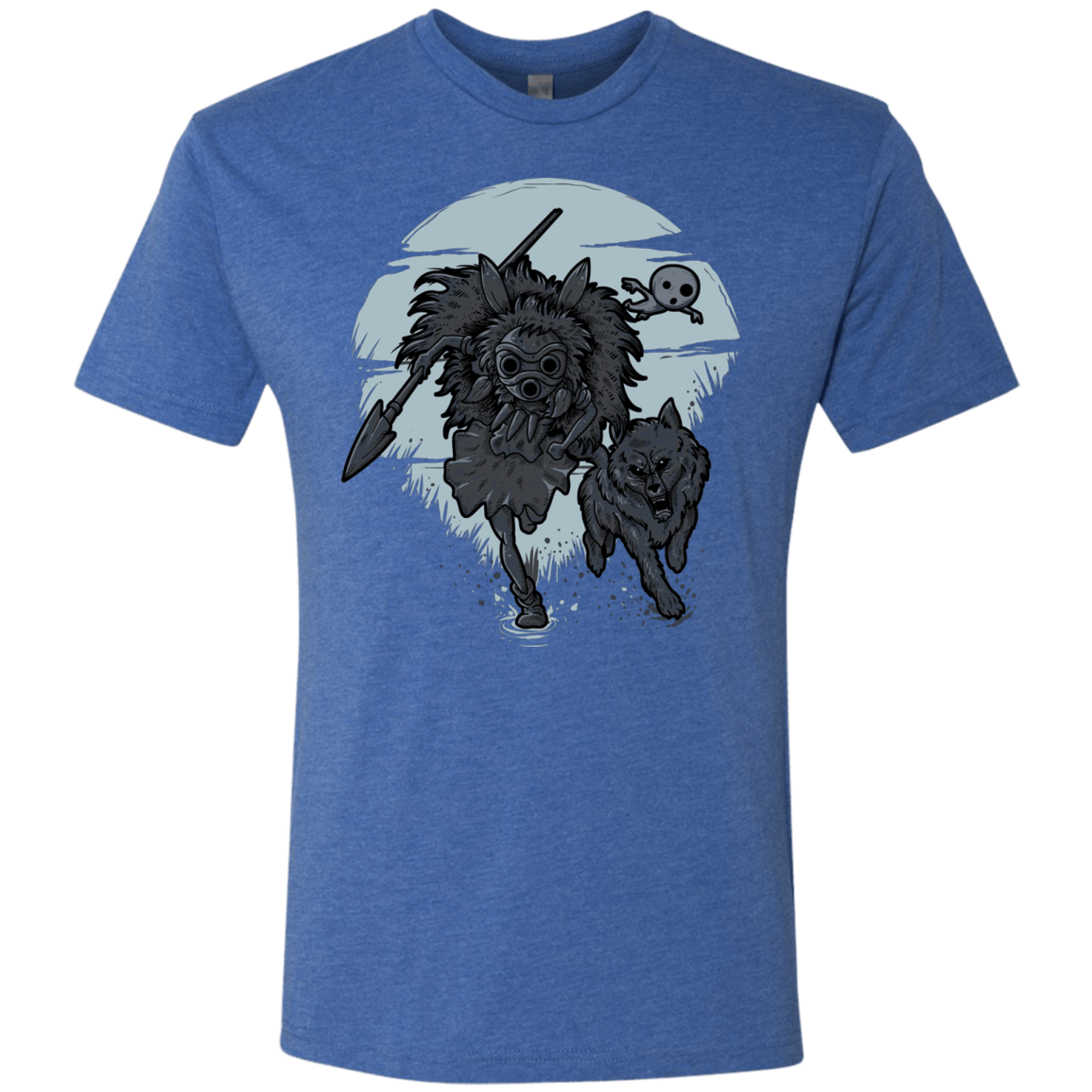 T-Shirts Vintage Royal / Small The Princess Men's Triblend T-Shirt