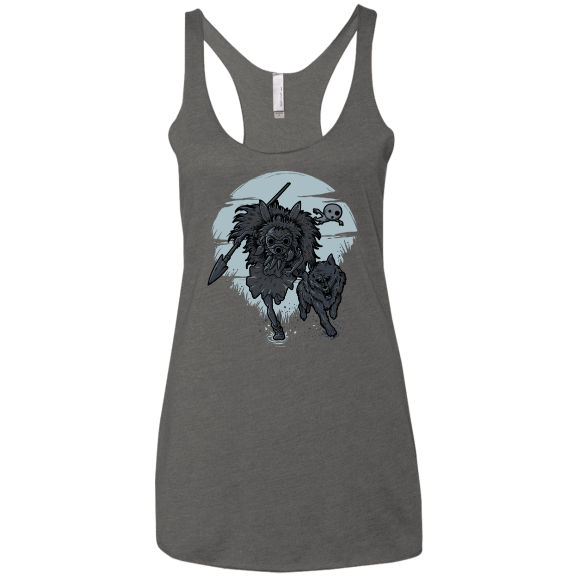 The Princess Women's Triblend Racerback Tank