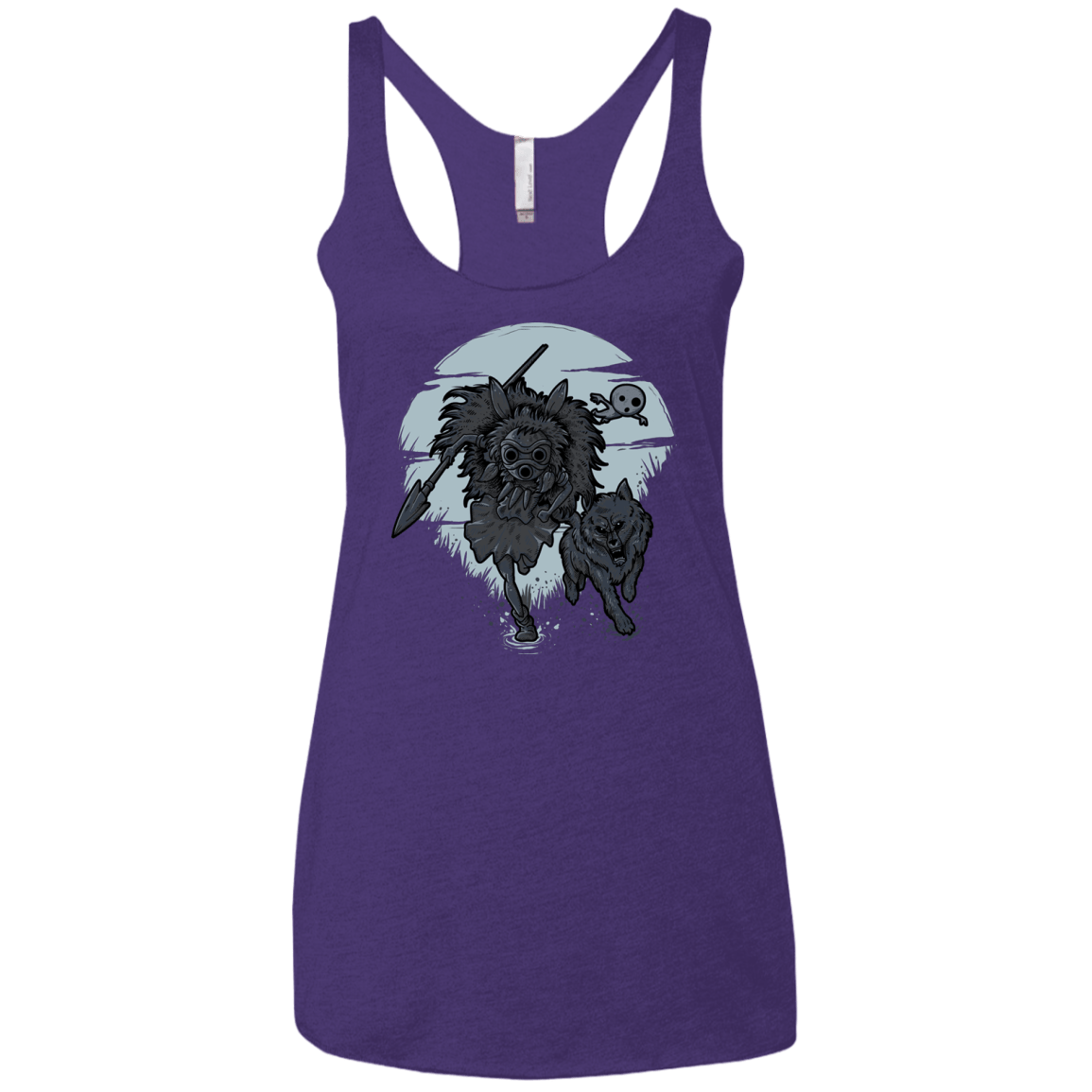 The Princess Women's Triblend Racerback Tank