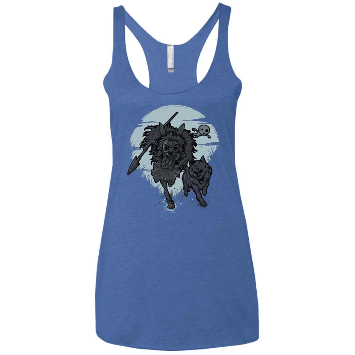 The Princess Women's Triblend Racerback Tank
