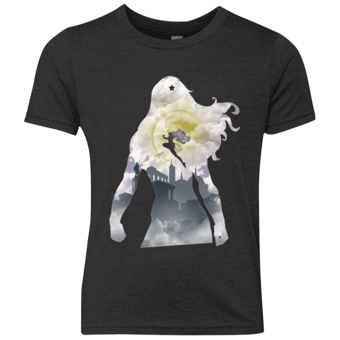 T-Shirts Vintage Black / YXS The Princess Youth Triblend T-Shirt