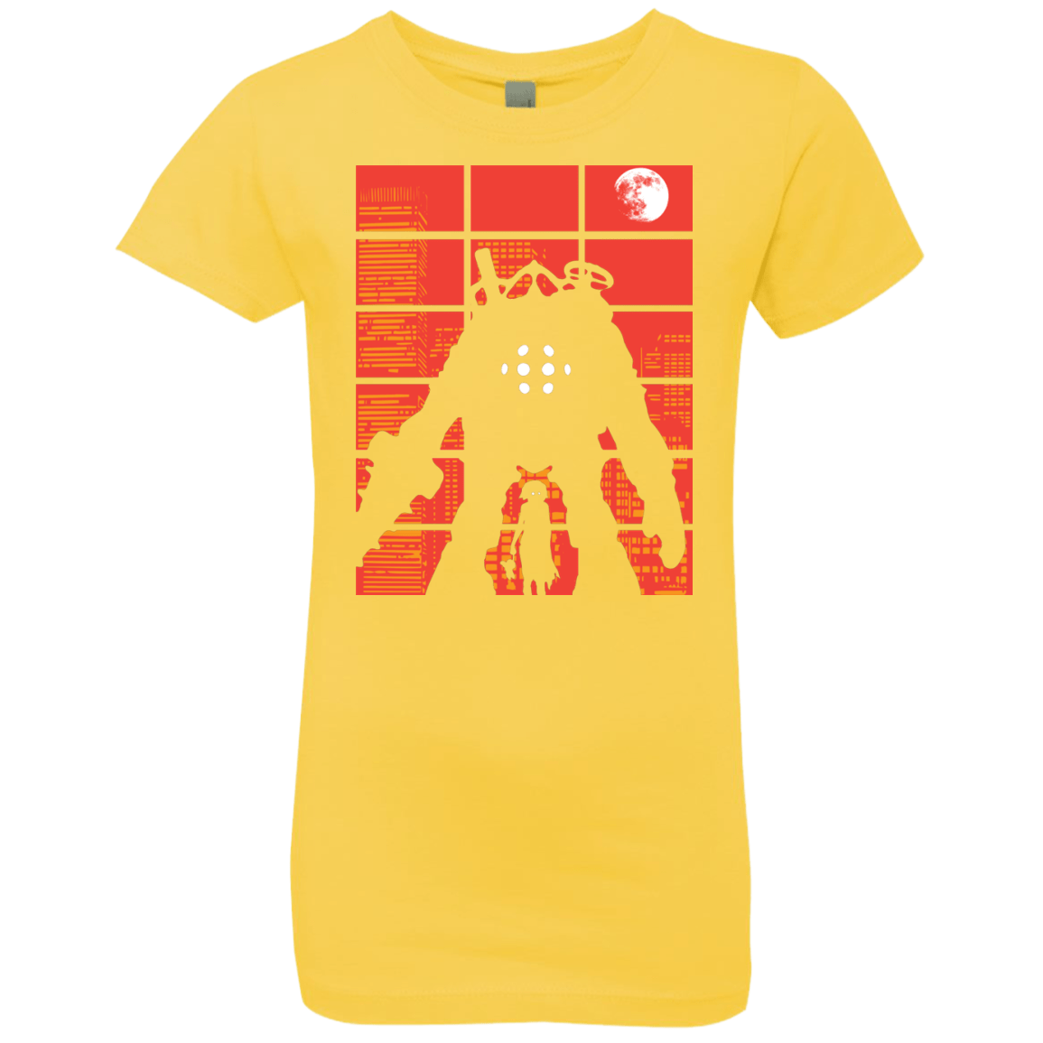 T-Shirts Vibrant Yellow / YXS The Protector Girls Premium T-Shirt