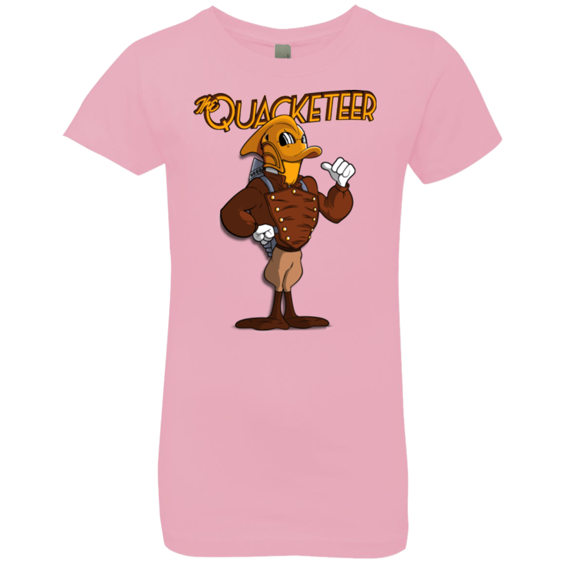 T-Shirts Light Pink / YXS The Quacketeer Girls Premium T-Shirt
