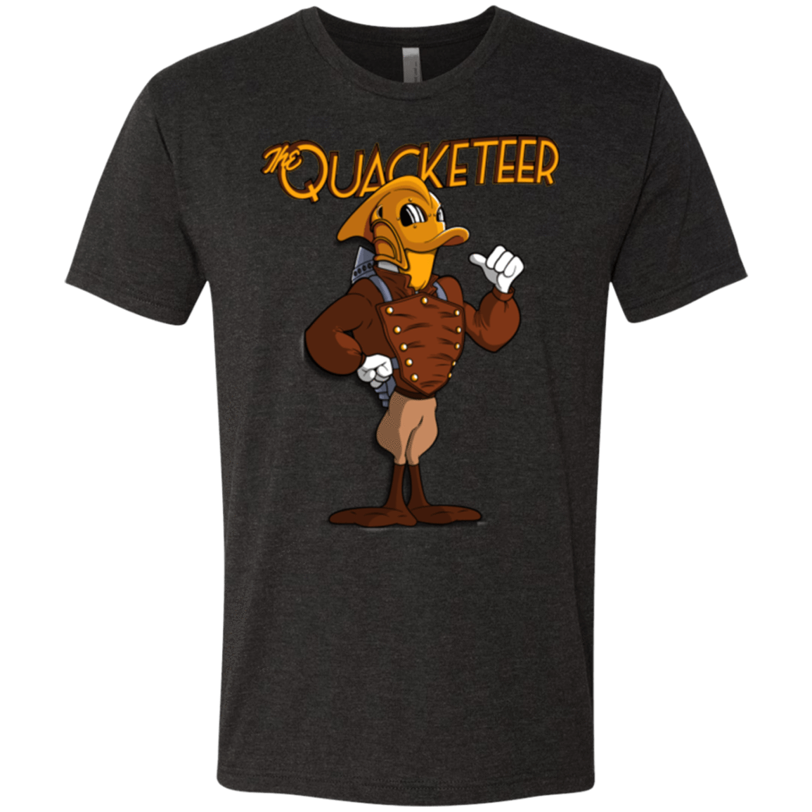 T-Shirts Vintage Black / Small The Quacketeer Men's Triblend T-Shirt