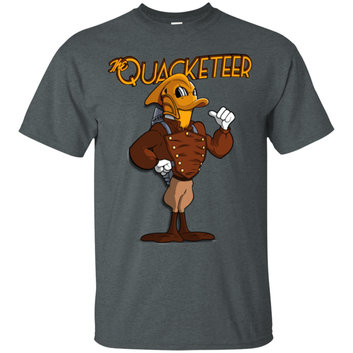 T-Shirts Dark Heather / Small The Quacketeer T-Shirt