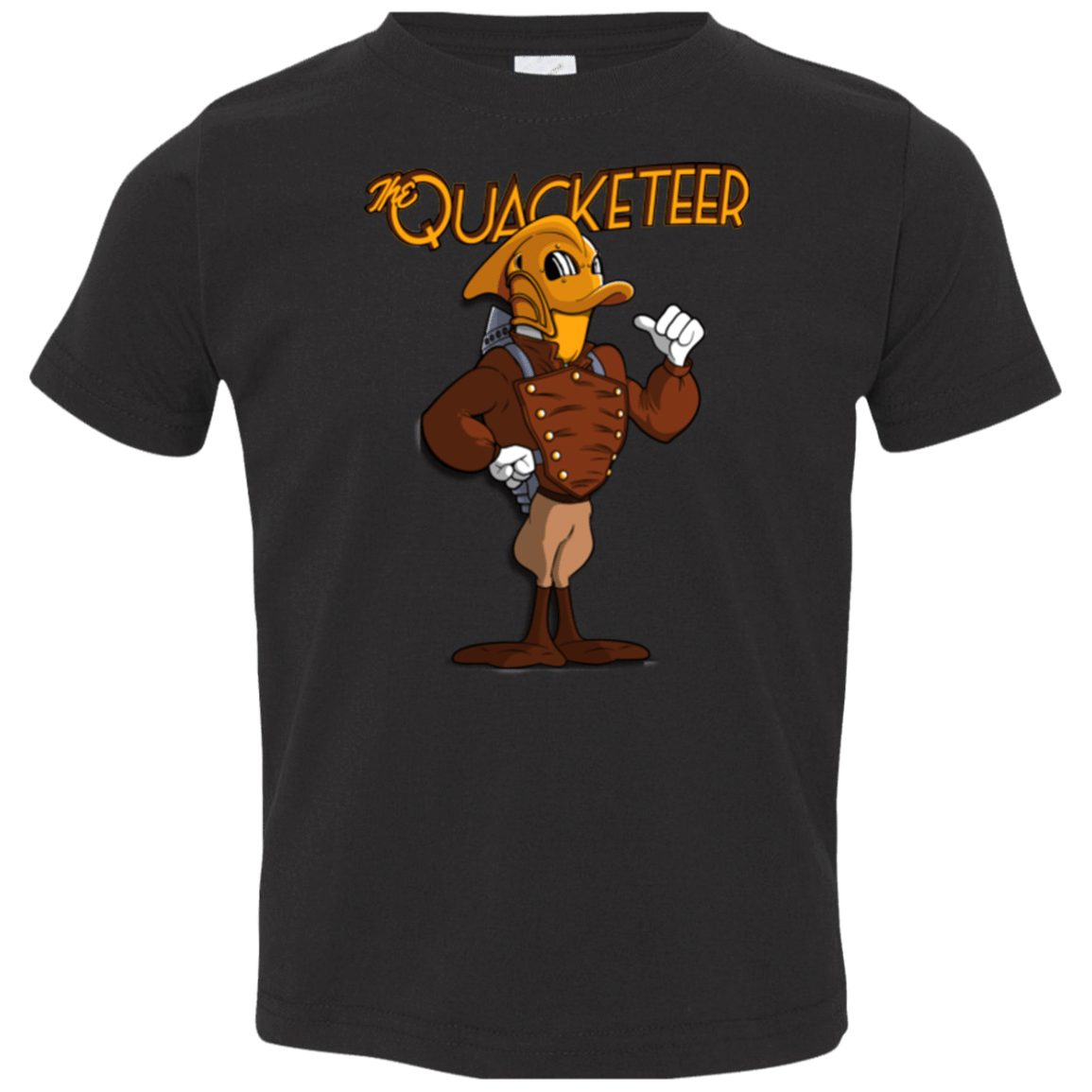 T-Shirts Black / 2T The Quacketeer Toddler Premium T-Shirt