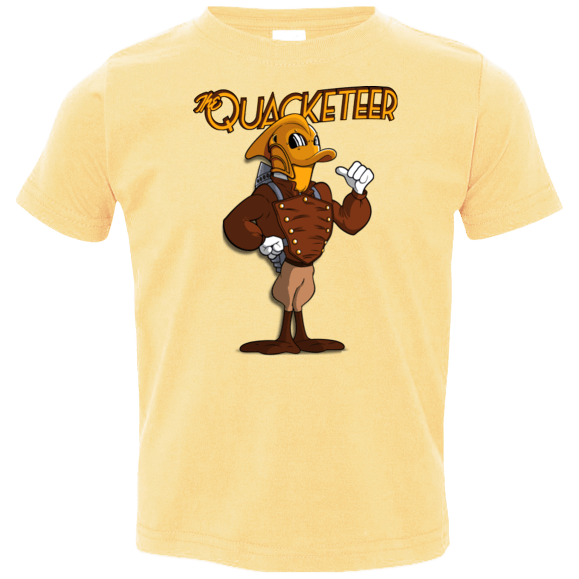 T-Shirts Butter / 2T The Quacketeer Toddler Premium T-Shirt