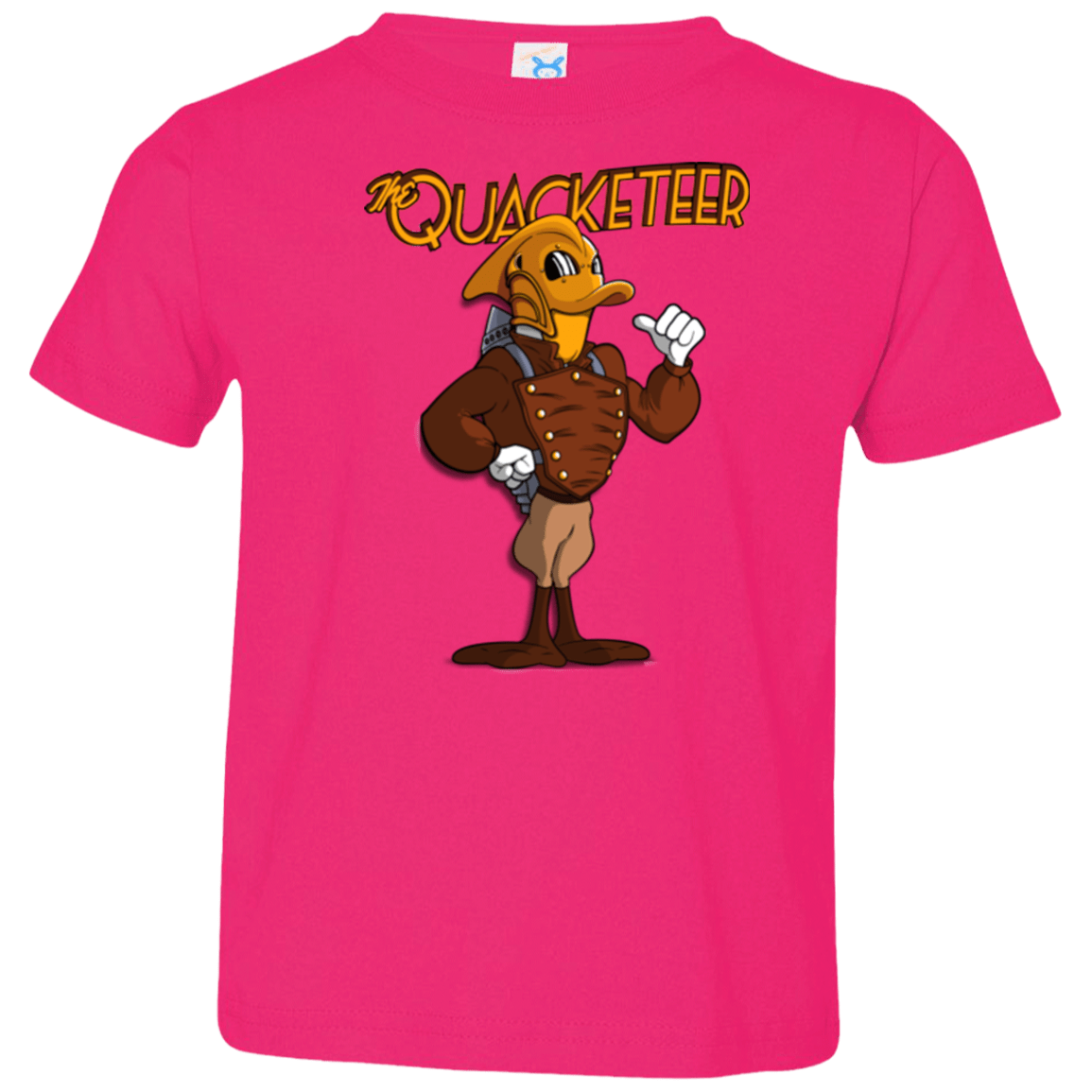 T-Shirts Hot Pink / 2T The Quacketeer Toddler Premium T-Shirt