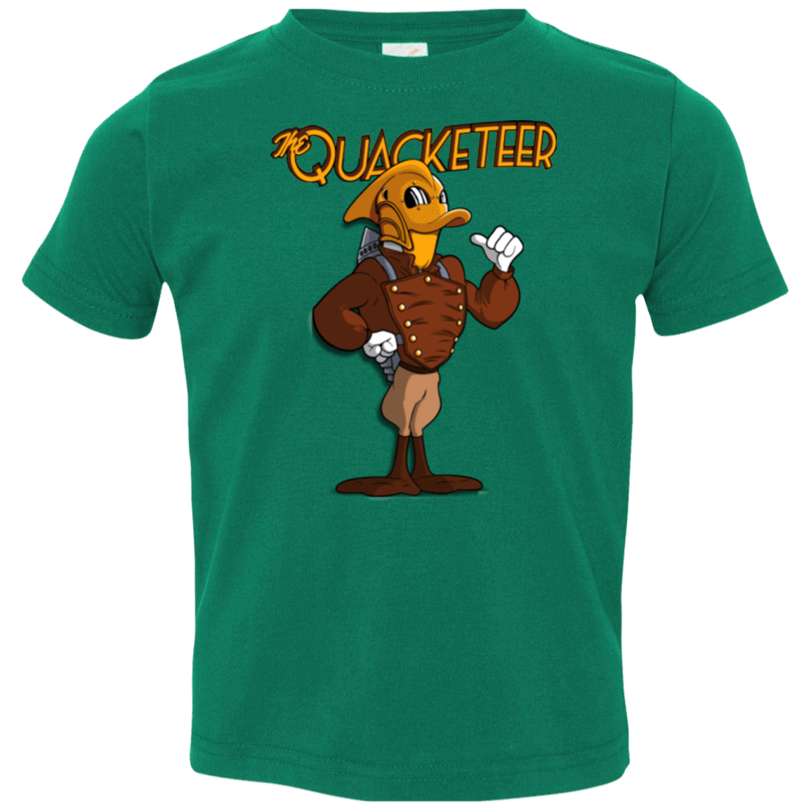 T-Shirts Kelly / 2T The Quacketeer Toddler Premium T-Shirt