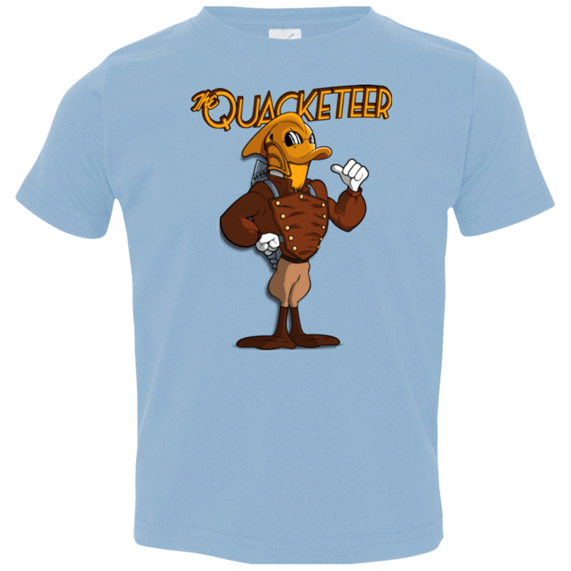 T-Shirts Light Blue / 2T The Quacketeer Toddler Premium T-Shirt