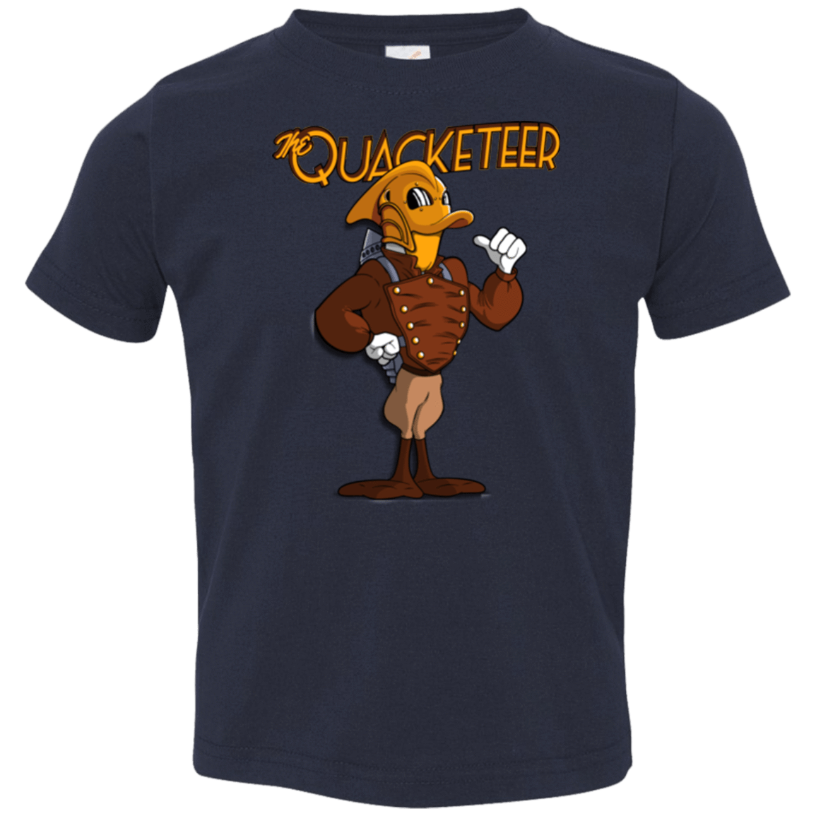 T-Shirts Navy / 2T The Quacketeer Toddler Premium T-Shirt