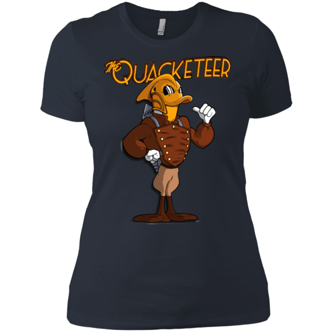 T-Shirts Indigo / X-Small The Quacketeer Women's Premium T-Shirt
