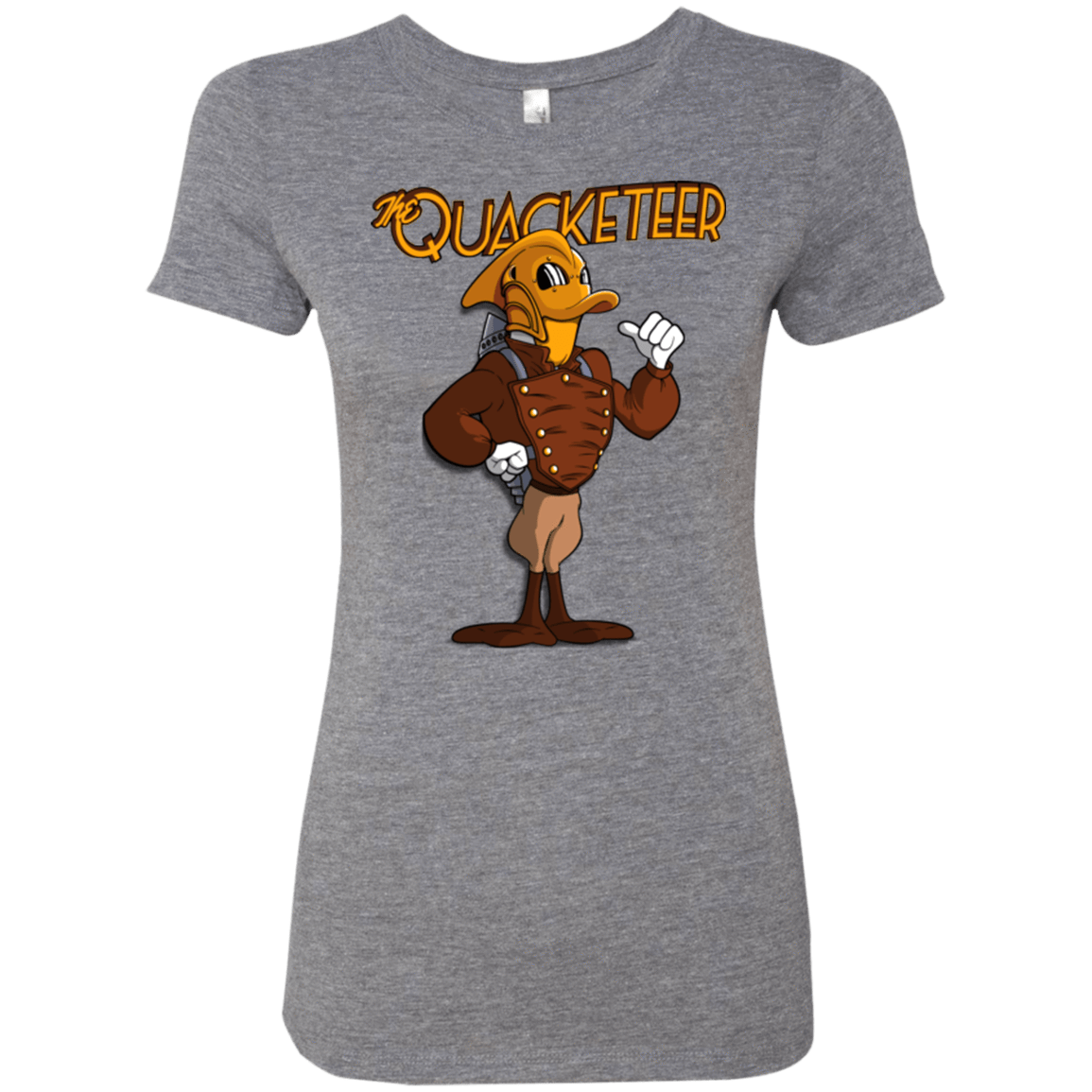 T-Shirts Premium Heather / Small The Quacketeer Women's Triblend T-Shirt