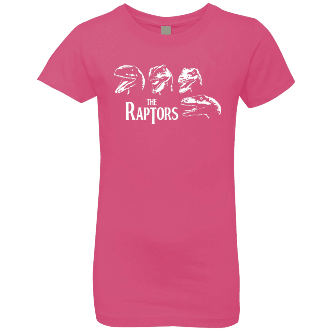 T-Shirts Hot Pink / YXS The Raptors Girls Premium T-Shirt