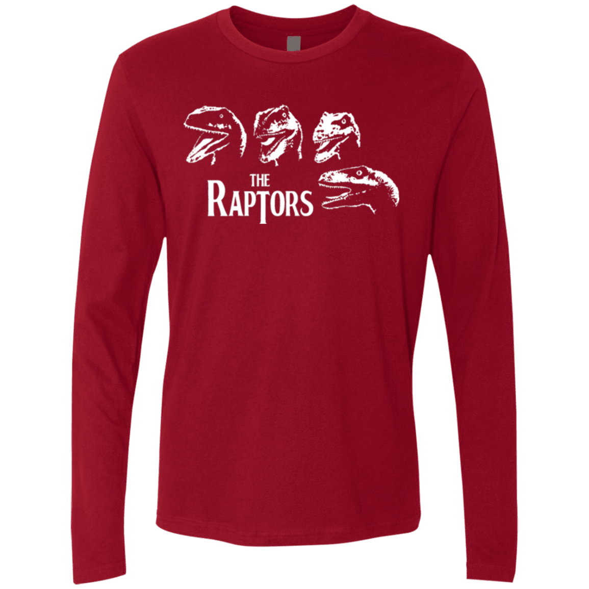 T-Shirts Cardinal / Small The Raptors Men's Premium Long Sleeve