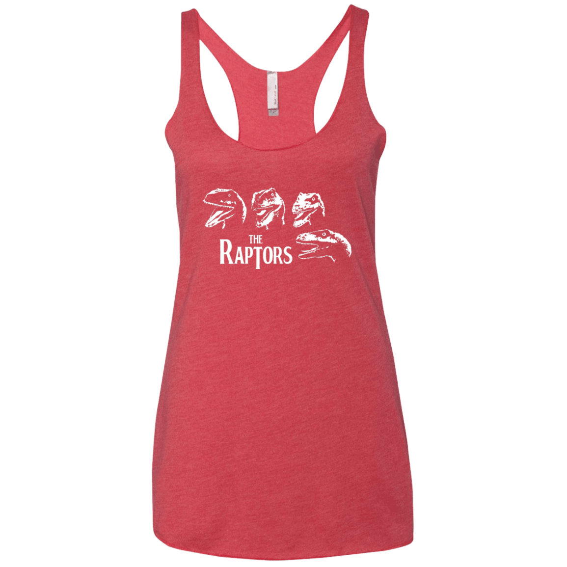 T-Shirts Vintage Red / X-Small The Raptors Women's Triblend Racerback Tank