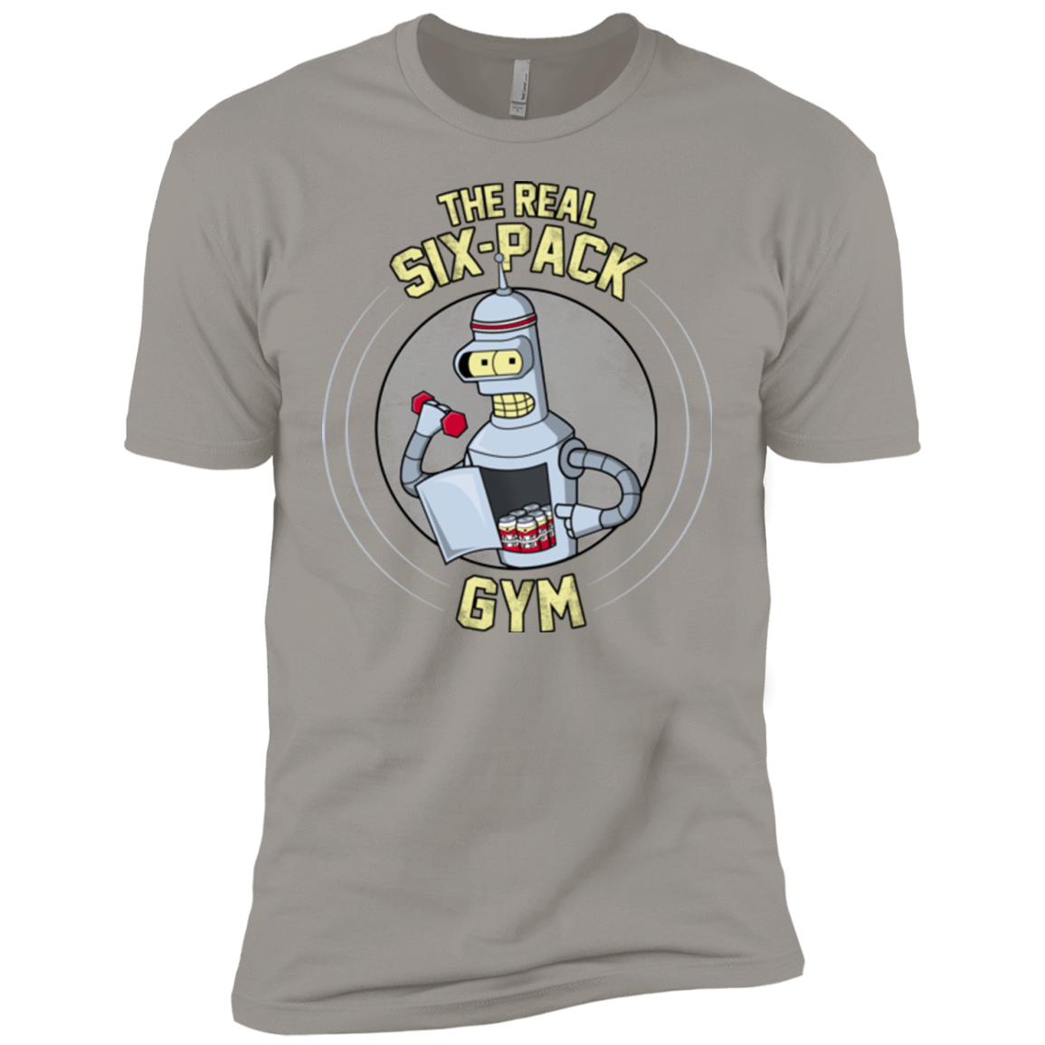 T-Shirts Light Grey / YXS The Real Six Pack Boys Premium T-Shirt