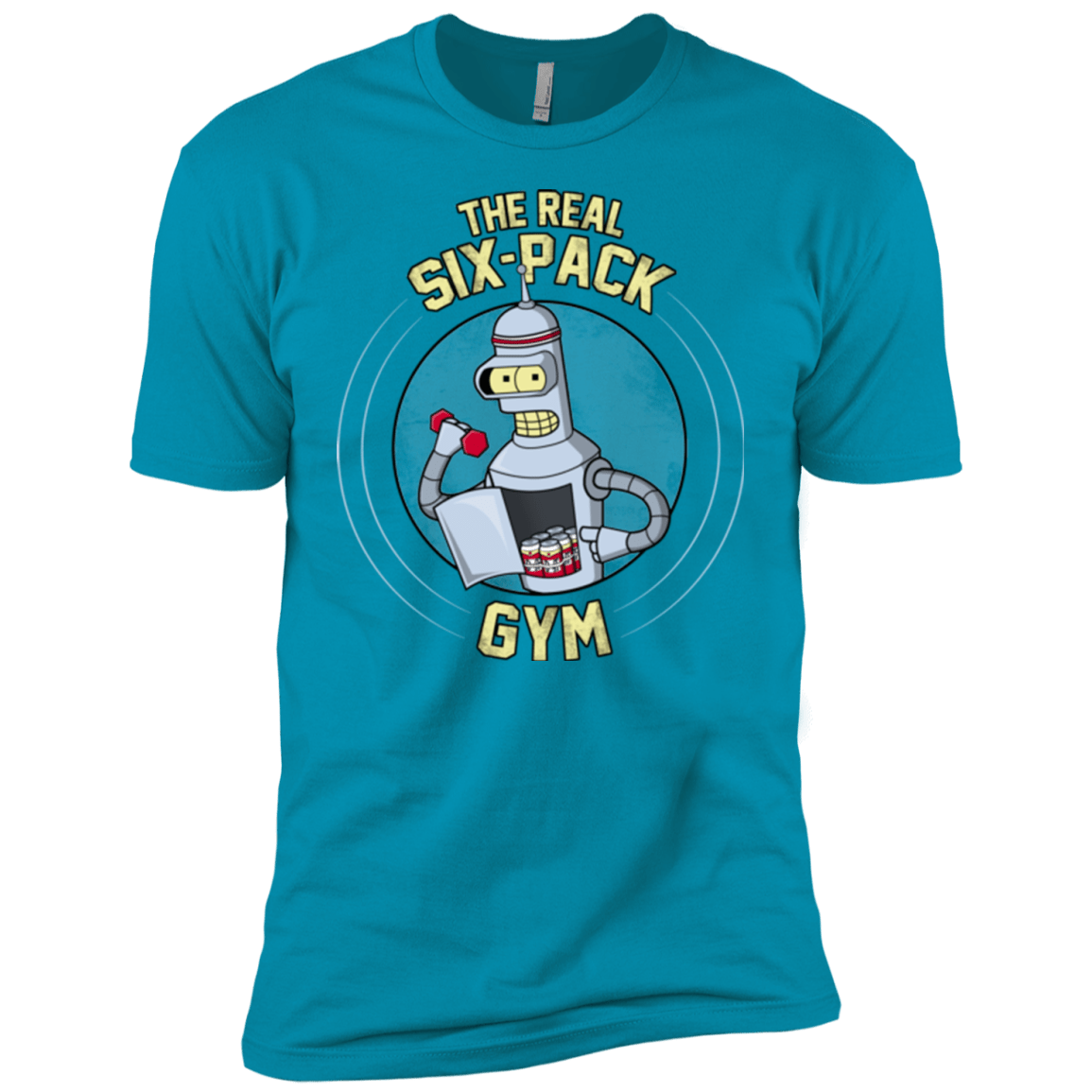 T-Shirts Turquoise / YXS The Real Six Pack Boys Premium T-Shirt