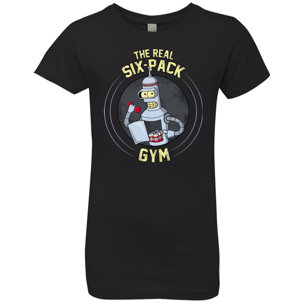 T-Shirts Black / YXS The Real Six Pack Girls Premium T-Shirt