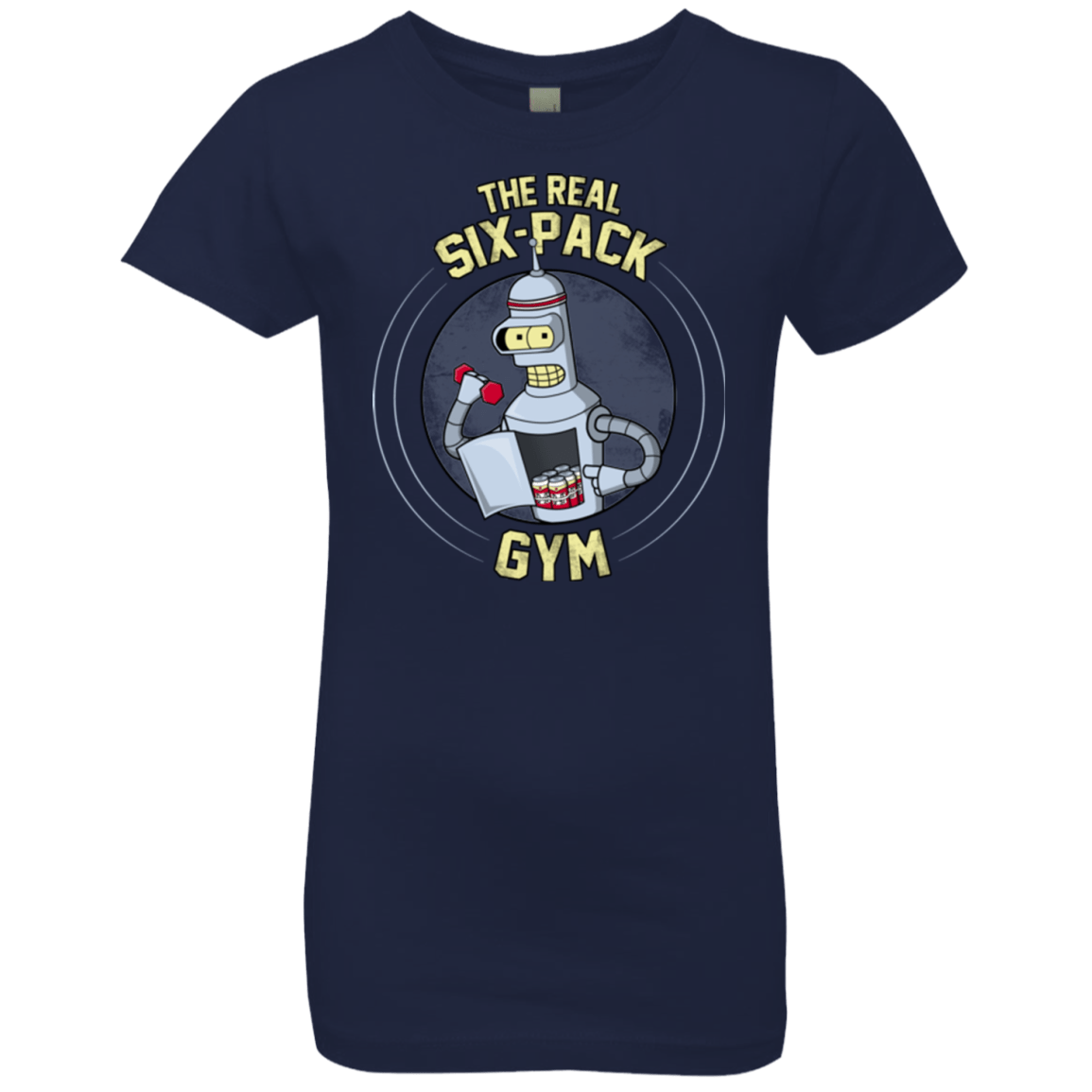 T-Shirts Midnight Navy / YXS The Real Six Pack Girls Premium T-Shirt