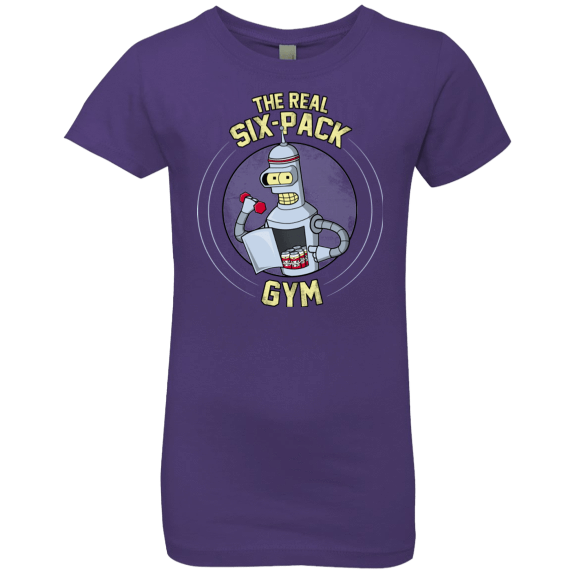 T-Shirts Purple Rush / YXS The Real Six Pack Girls Premium T-Shirt
