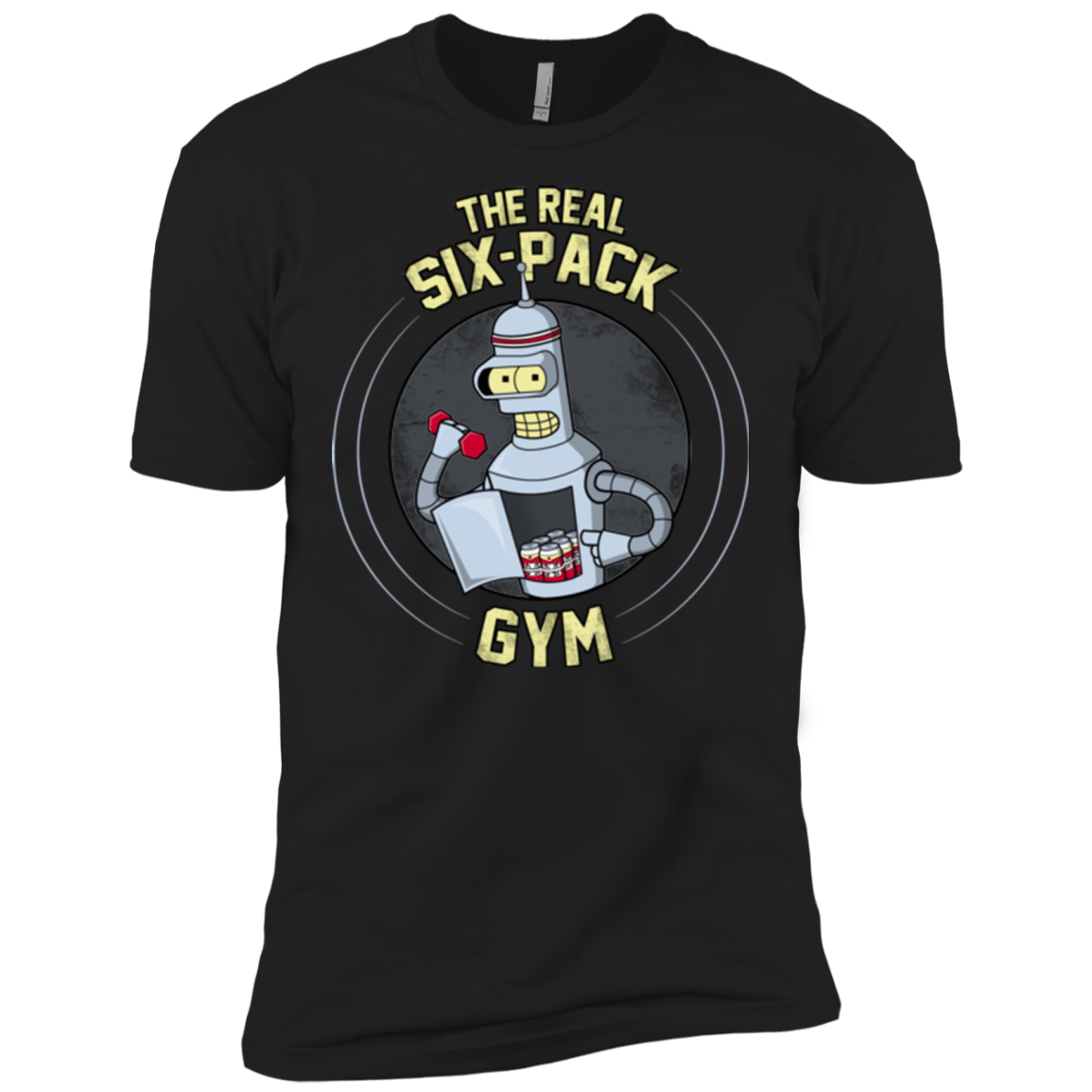 T-Shirts Black / X-Small The Real Six Pack Men's Premium T-Shirt