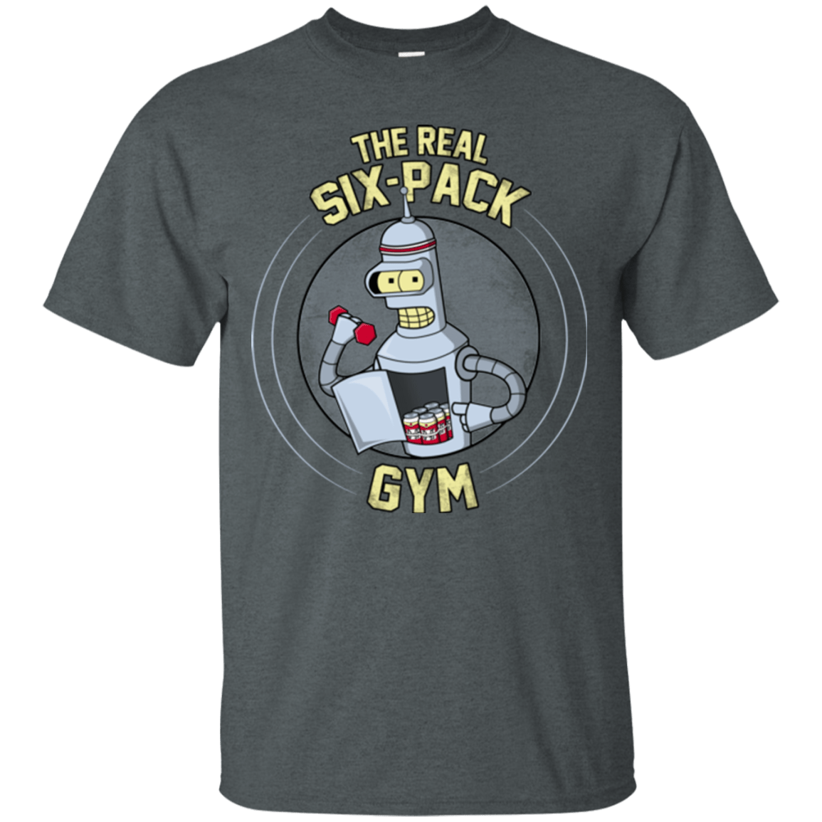 T-Shirts Dark Heather / Small The Real Six Pack T-Shirt