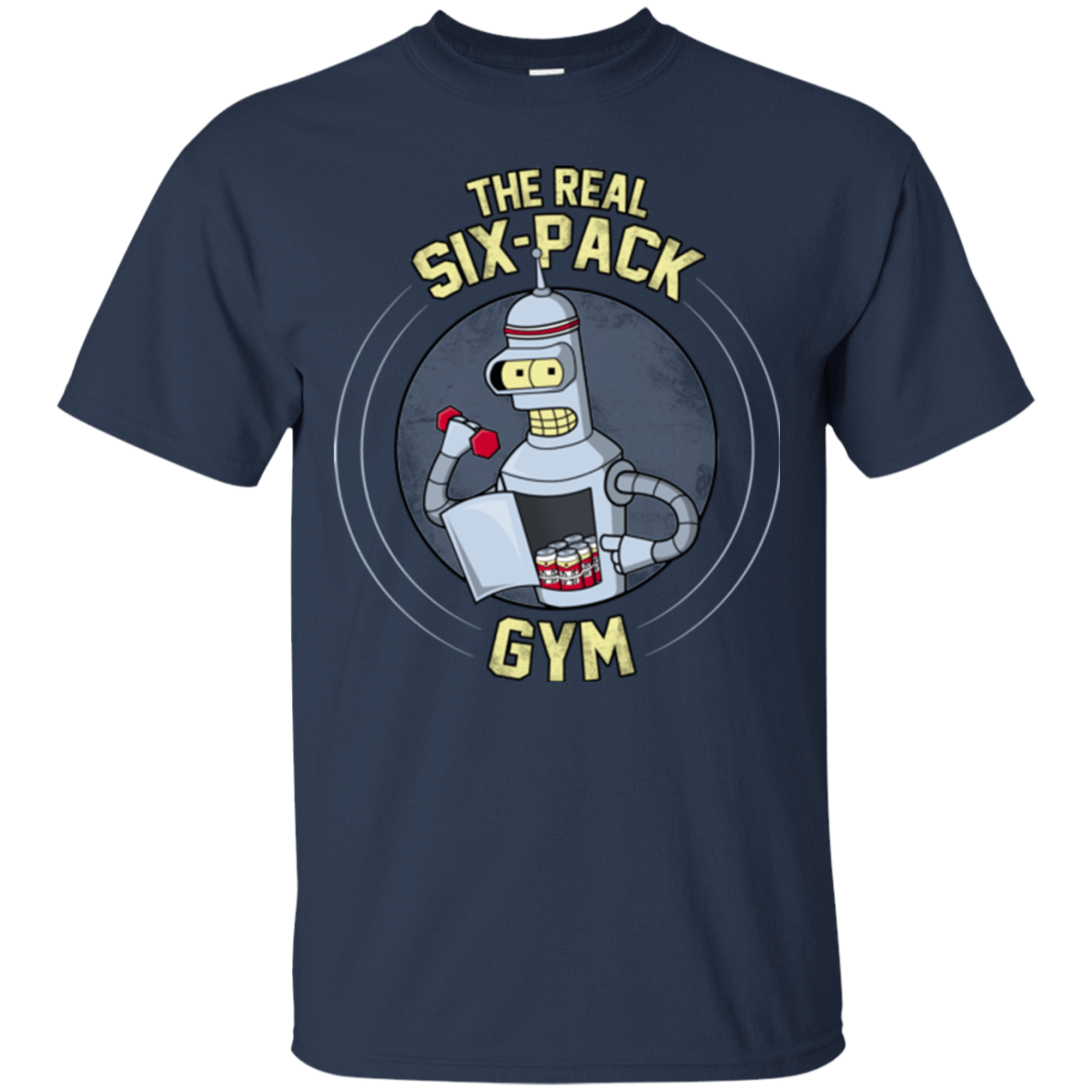 T-Shirts Navy / Small The Real Six Pack T-Shirt