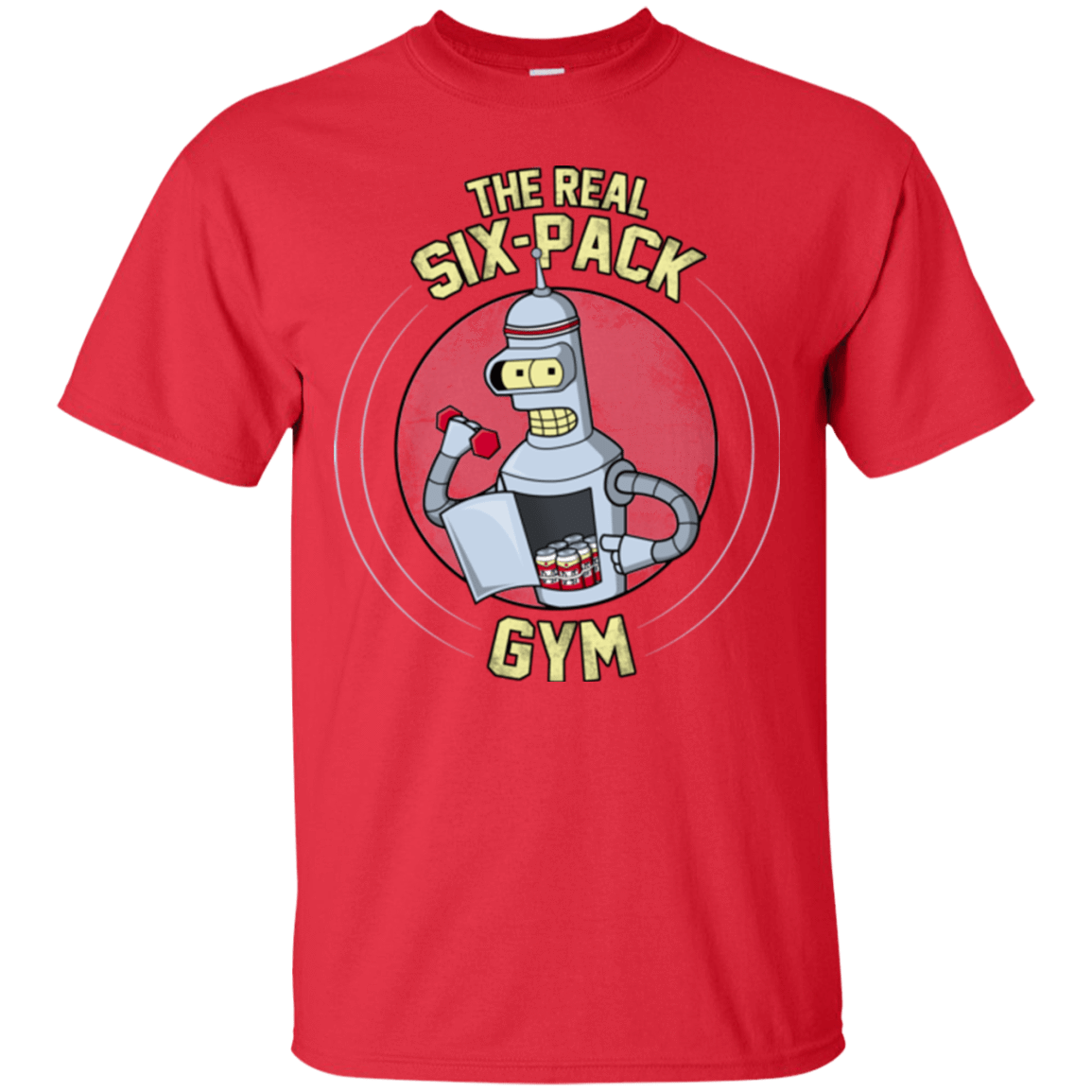T-Shirts Red / Small The Real Six Pack T-Shirt