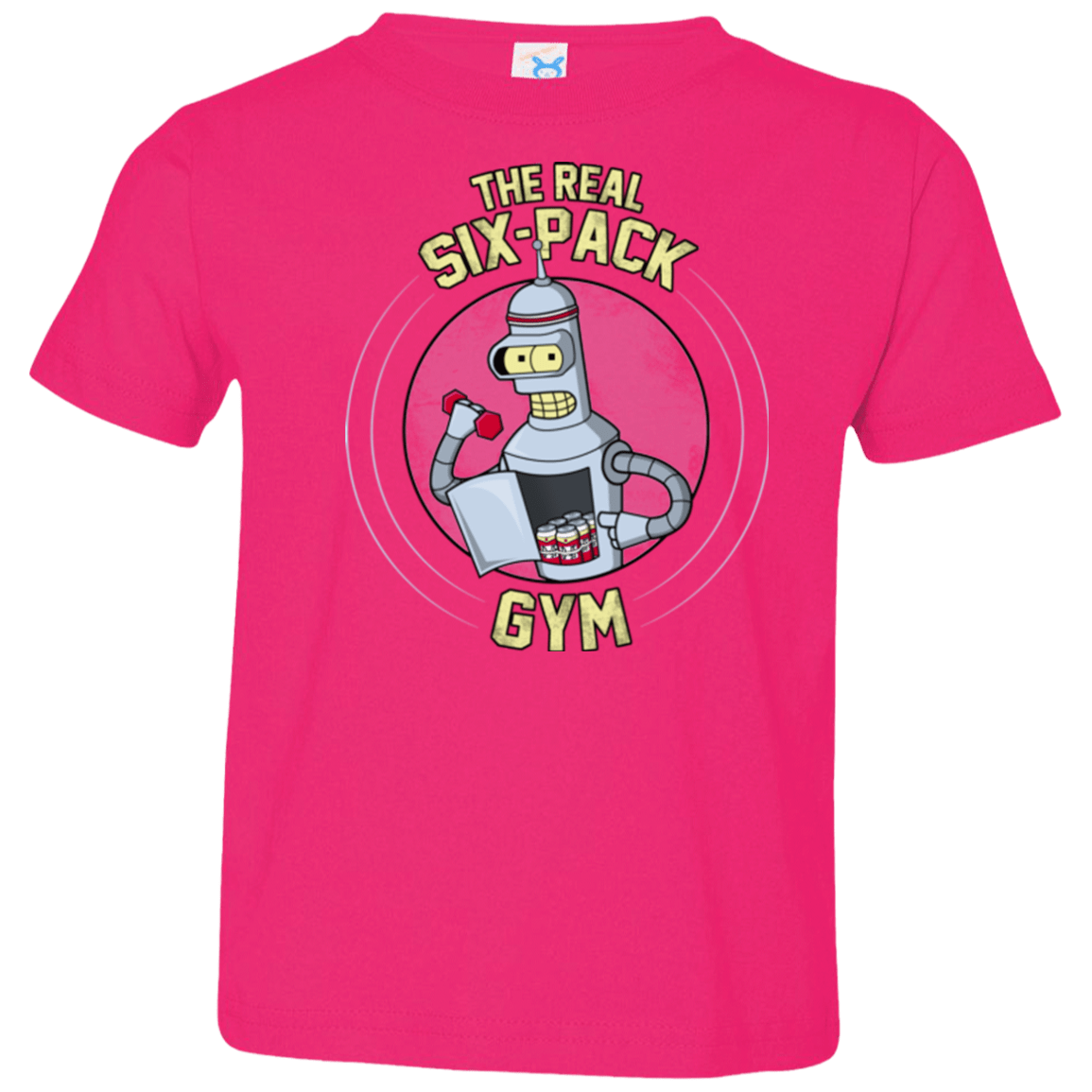 T-Shirts Hot Pink / 2T The Real Six Pack Toddler Premium T-Shirt