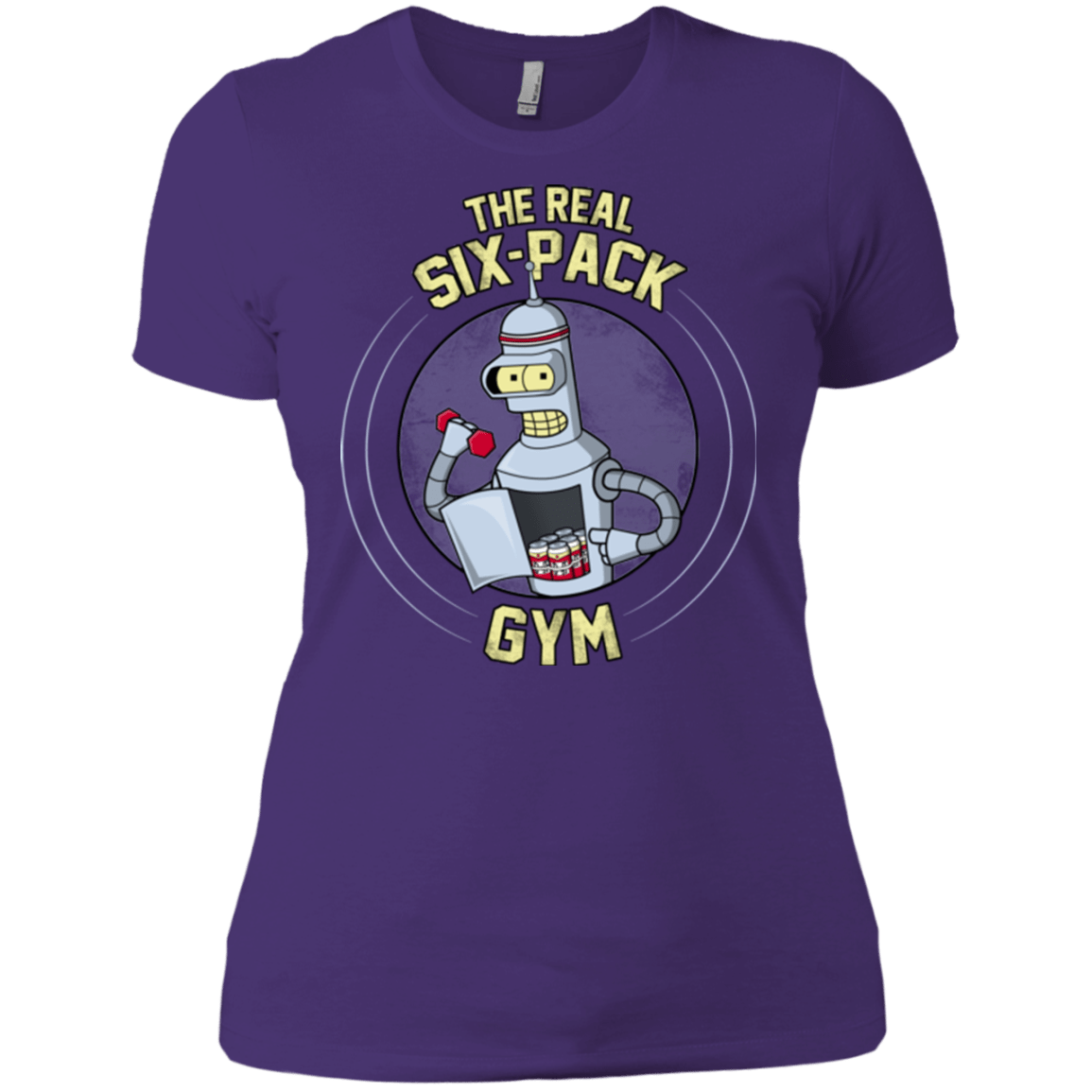 T-Shirts Purple / X-Small The Real Six Pack Women's Premium T-Shirt