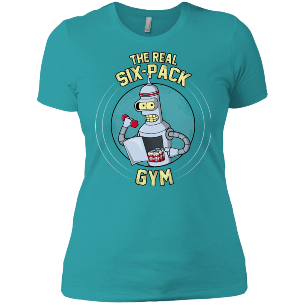 T-Shirts Tahiti Blue / X-Small The Real Six Pack Women's Premium T-Shirt