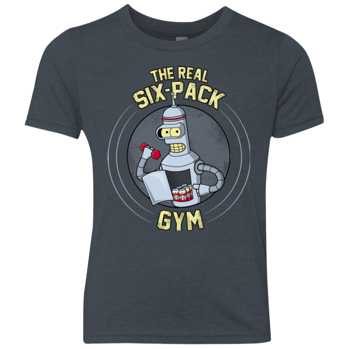 T-Shirts Vintage Navy / YXS The Real Six Pack Youth Triblend T-Shirt