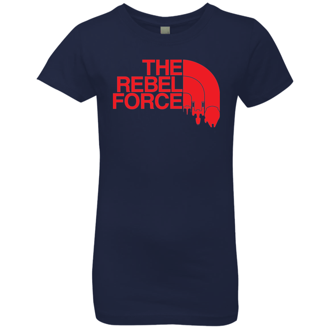 T-Shirts Midnight Navy / YXS The Rebel Force 2 Girls Premium T-Shirt