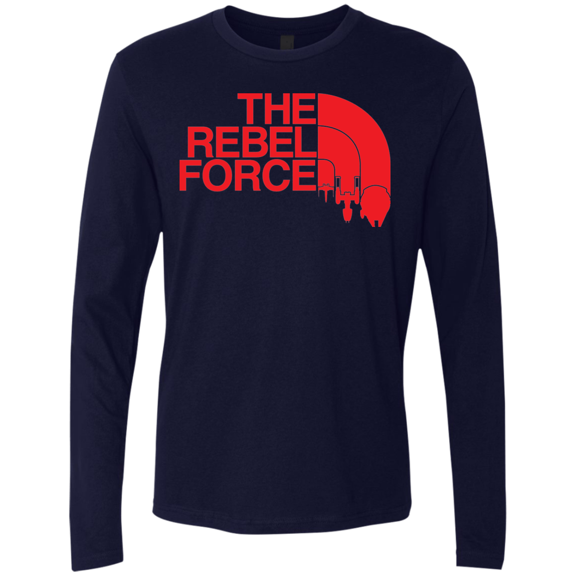 T-Shirts Midnight Navy / Small The Rebel Force 2 Men's Premium Long Sleeve