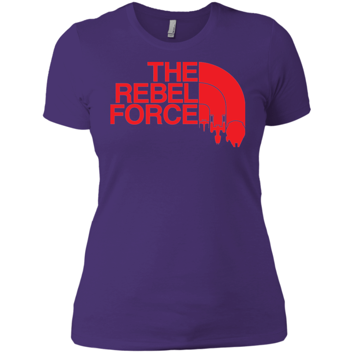 T-Shirts Purple / X-Small The Rebel Force 2 Women's Premium T-Shirt