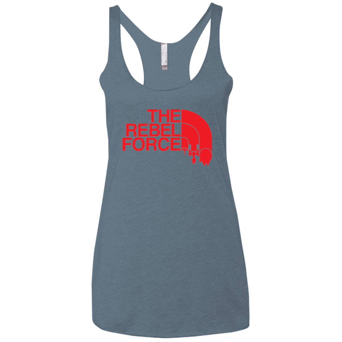 T-Shirts Indigo / X-Small The Rebel Force 2 Women's Triblend Racerback Tank